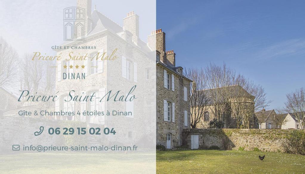 Le Prieure Saint-Malo De Dinan Villa ภายนอก รูปภาพ